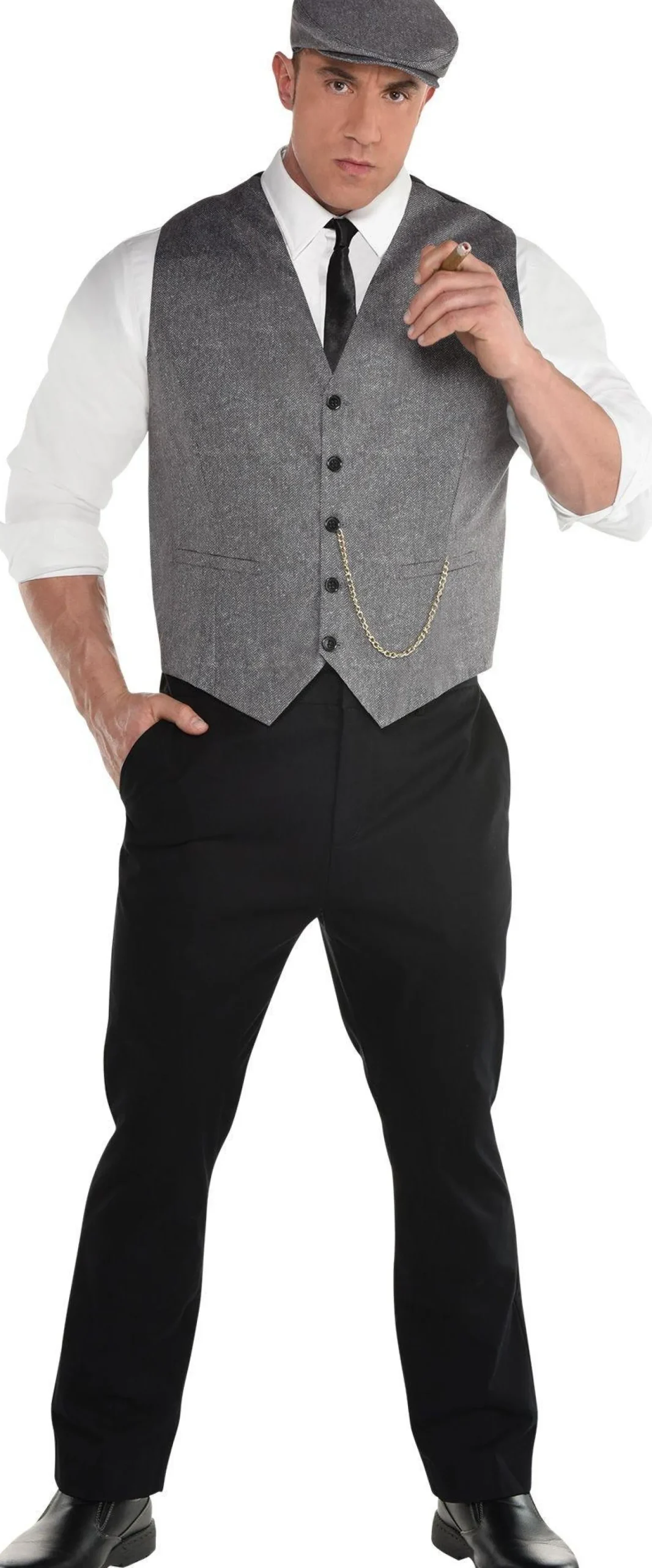 New Adult Roaring 20S Dapper Man Costume Plus Size Plus Size Costumes