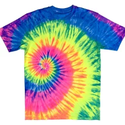 Store Adult 60S Hippie Tie-Dye Swirl T-Shirt Men Decades