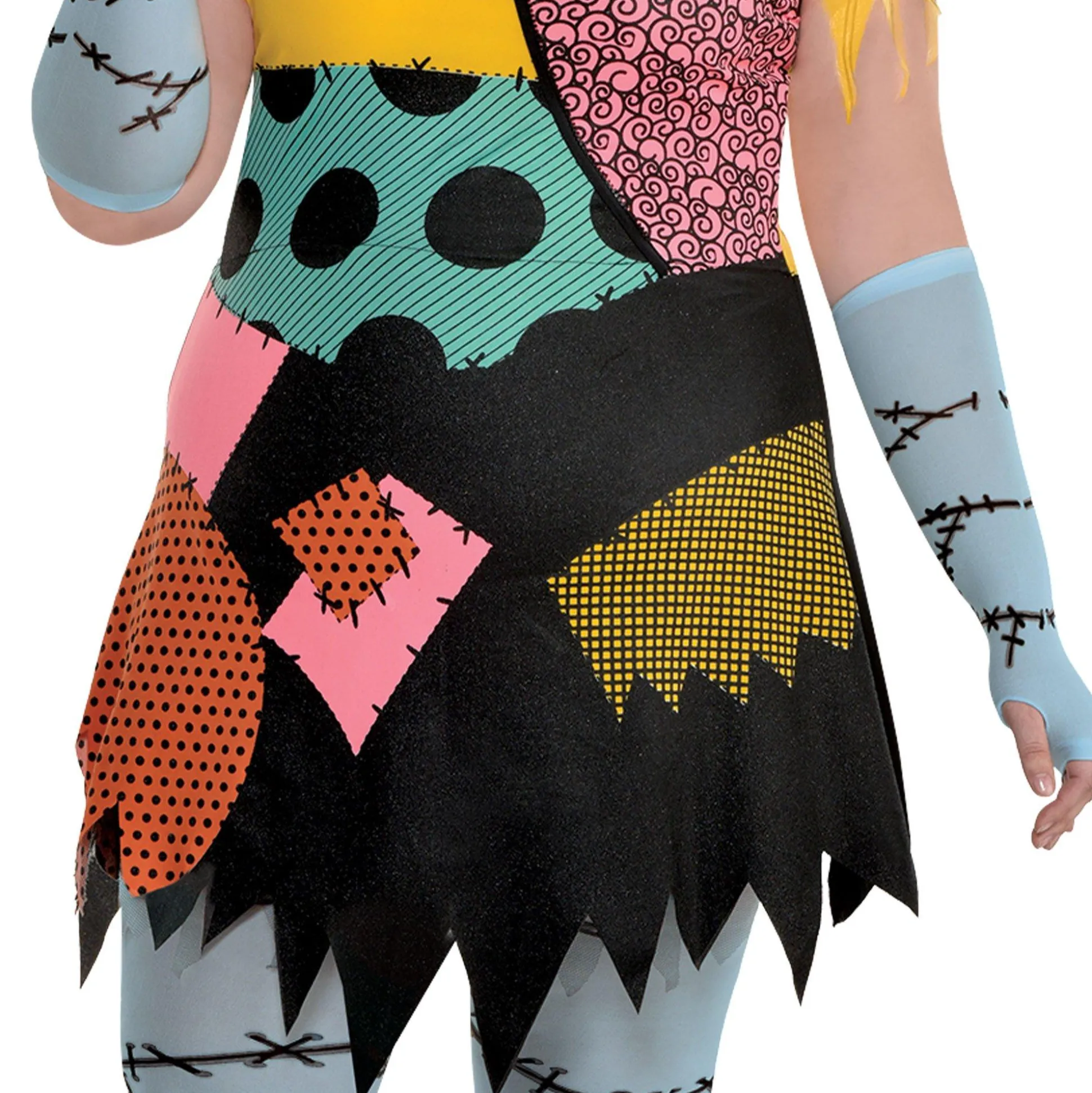 Party City Adult Sally Plus Size Deluxe Costume - Disney The Nightmare Before Christmas|Women Disney