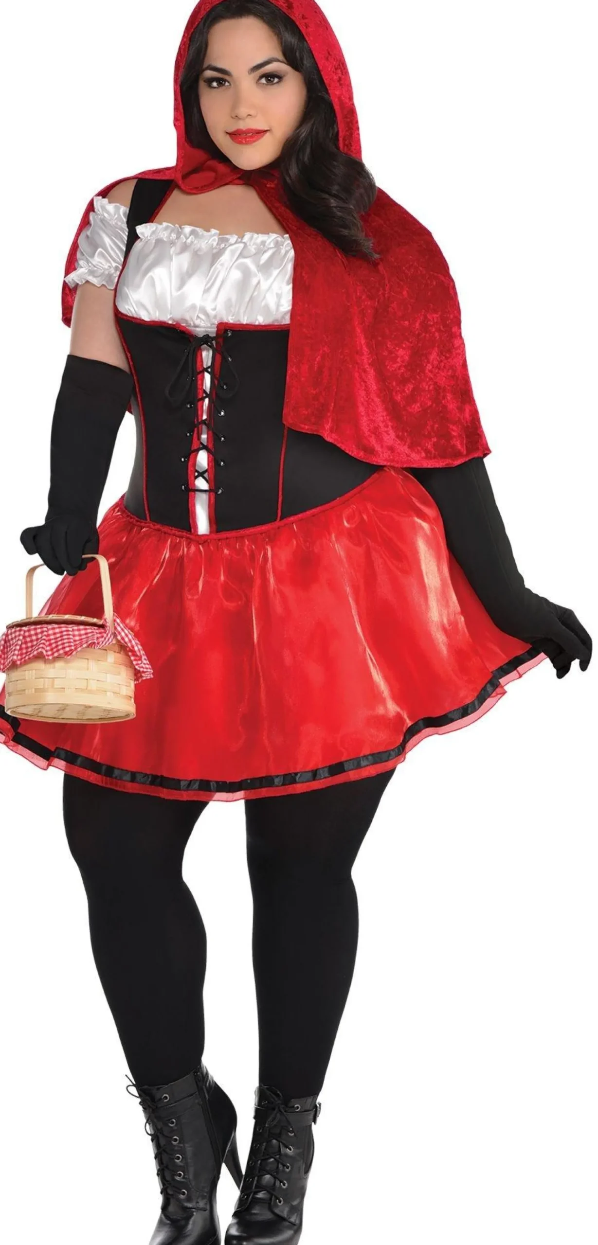 Online Adult Sassy Red Riding Hood Costume - Plus Size Plus Size Costumes