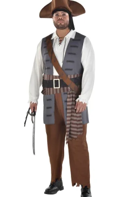Sale Adult Shiver Me Timbers Pirate Plus Size Costume Plus Size Costumes
