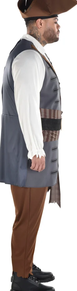 Sale Adult Shiver Me Timbers Pirate Plus Size Costume Plus Size Costumes
