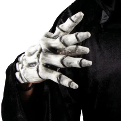 Shop Adult Skeleton Mask & Gloves Costume Accessory Kit Scary