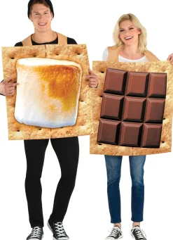 Hot Adult S'Mores Snack Couples Costumes Couples' Costumes