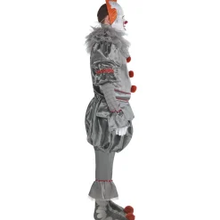 Best Adult Tattered Pennywise Deluxe Costume - It Chapter Two Men Scary
