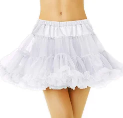 Clearance Adult White Tulle Petticoat Tutus, Skirts