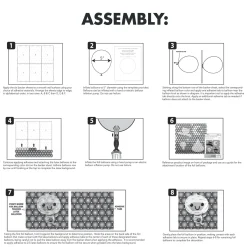 Party City Air-Filled Halloween Friends Foil & Latex Balloon Backdrop Kit, 6.25Ft X 5.9Ft| Balloons