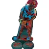 Party City Airloonz Creepy Carnival Clown Foil Balloon, 28In X 52In| Creepy Carnival