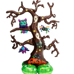 Party City Airloonz Halloween Tree Balloon, 44In X 62In| Decorations