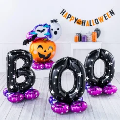 Party City Airloonz Spooky Halloween Boo Balloon Set| Decorations