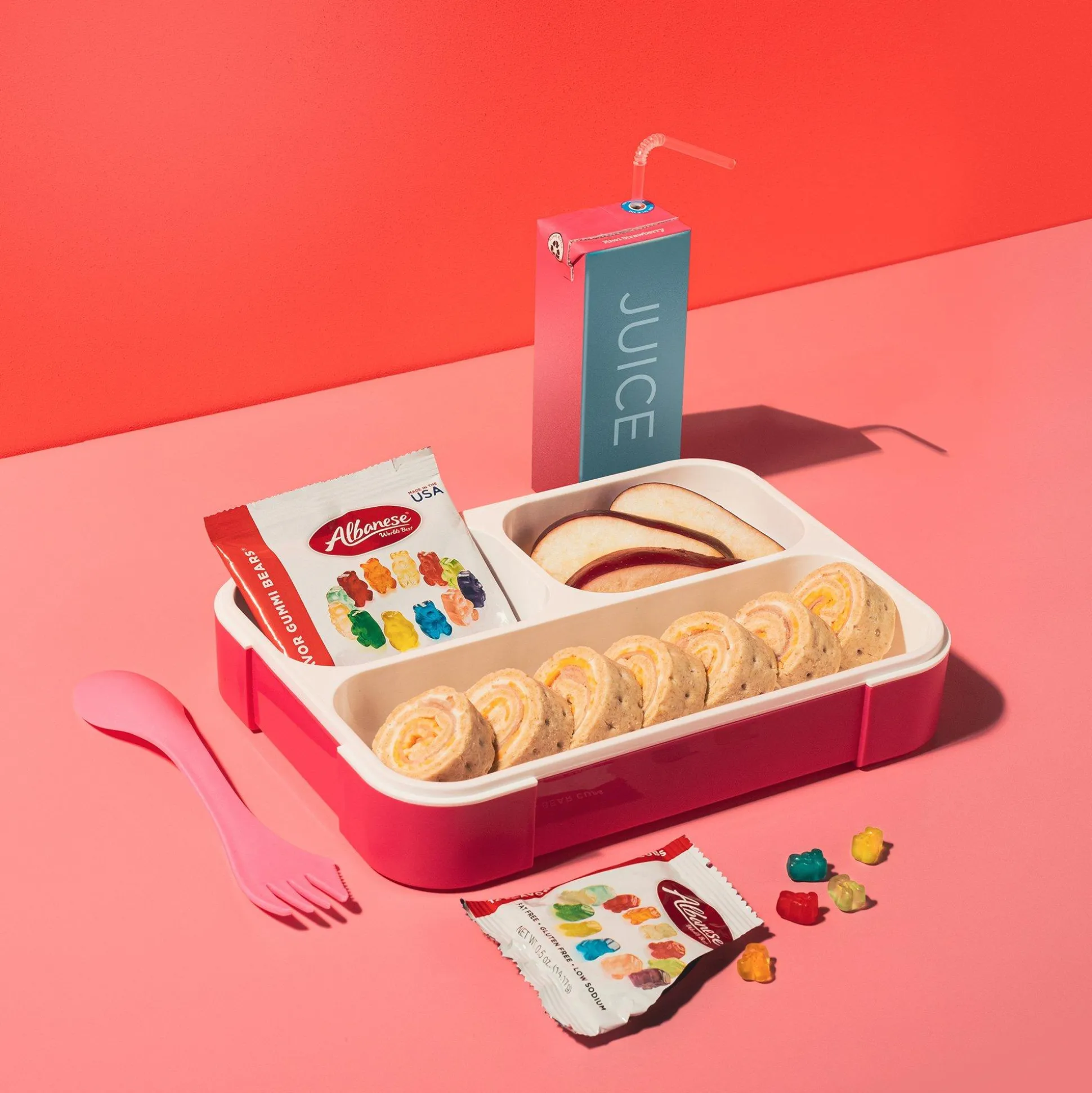 Cheap Albanese Assorted Gummi Bear Cubs Bag, 50 Mini Packs - 12 Flavors Bulk Candy