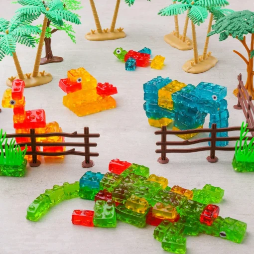 Shop Amos 4D Gummy Blocks, 11Pc Candy Buffet By Color