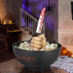 Party City Animated Michael Myers' Knife-Wielding Hand Candy Bowl, 9In, 16Oz - Halloween| Get Axed