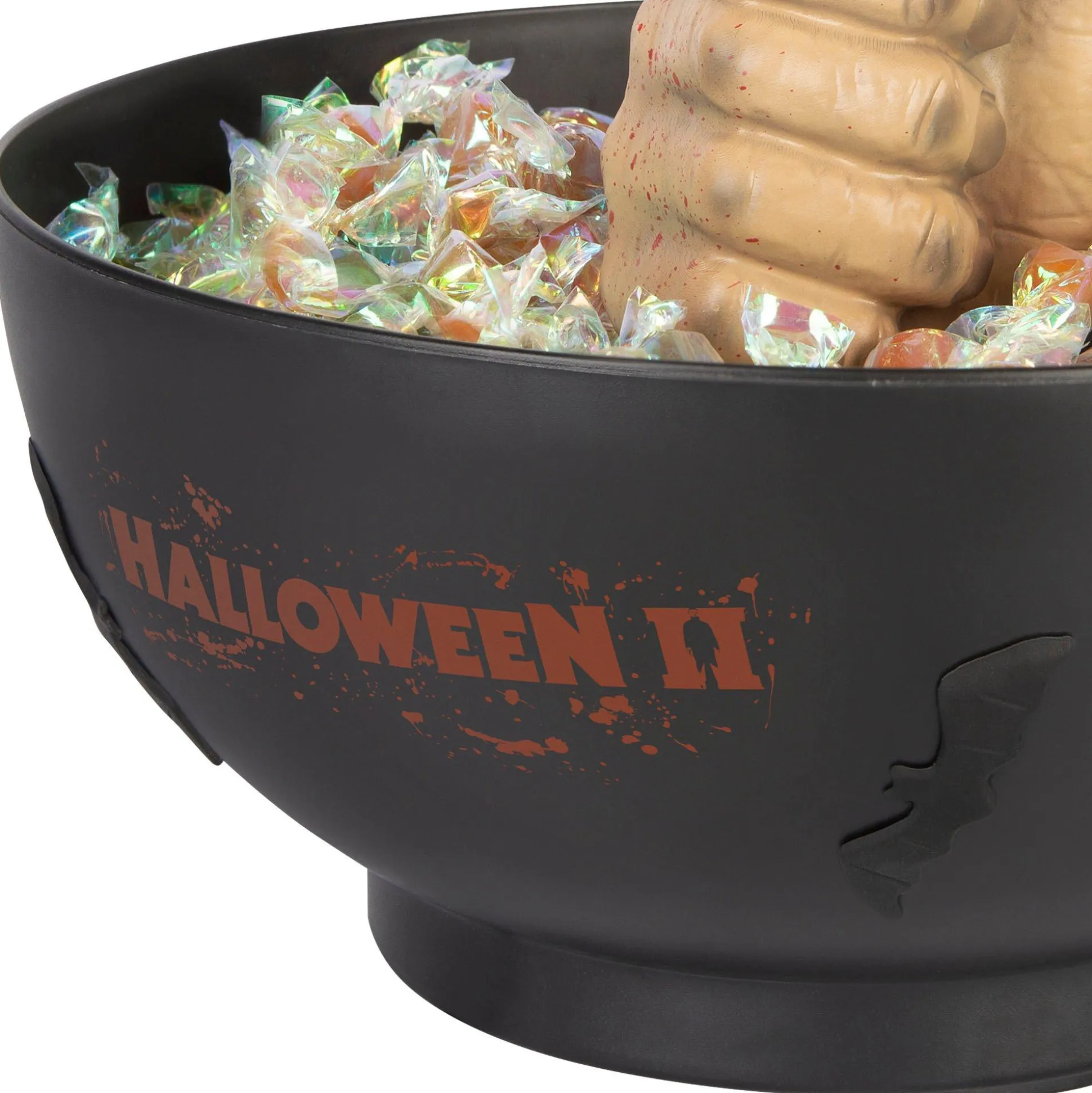 Party City Animated Michael Myers' Knife-Wielding Hand Candy Bowl, 9In, 16Oz - Halloween| Get Axed