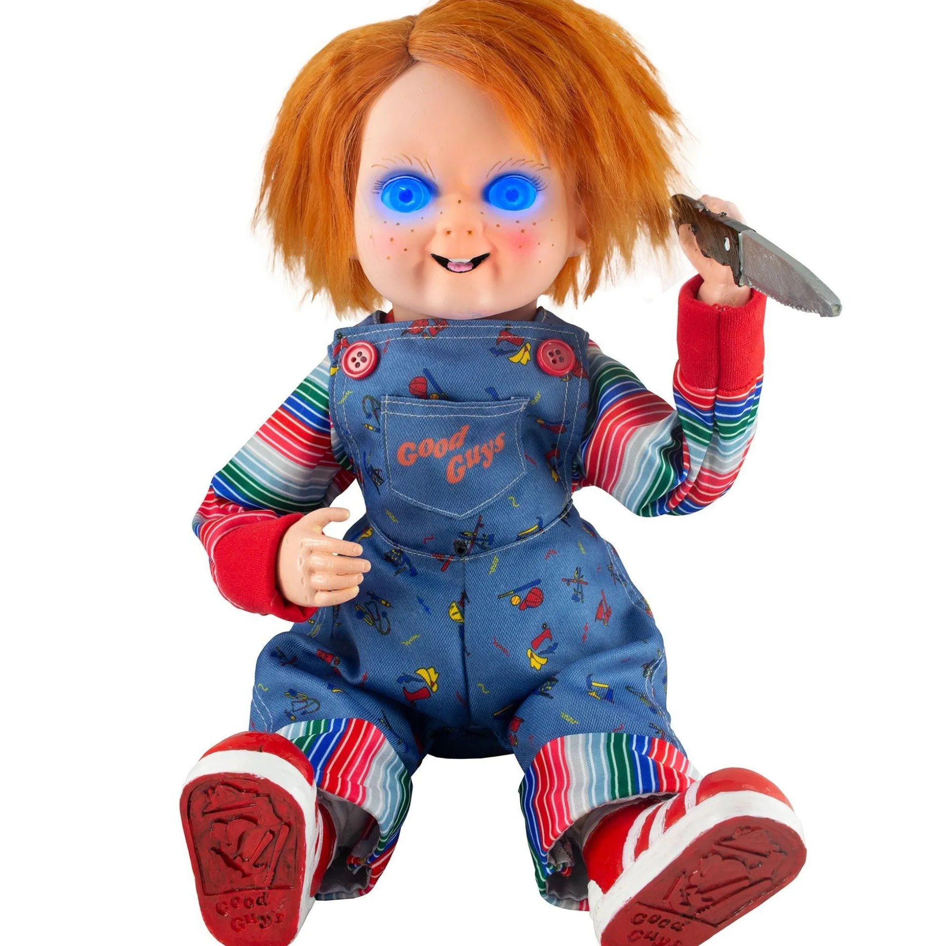Party City Animatronic Chucky Doll, 9In X 11.8In - Halloween Decoration| Animatronics