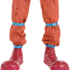 Party City Animatronic Light Up Talking Neon Ice Cream Clown, 6Ft| Animatronics