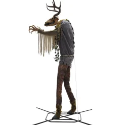 Party City Animatronic Light Up Wendigo, 12Ft| Animatronics