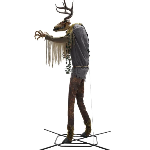 Party City Animatronic Light Up Wendigo, 12Ft| Animatronics