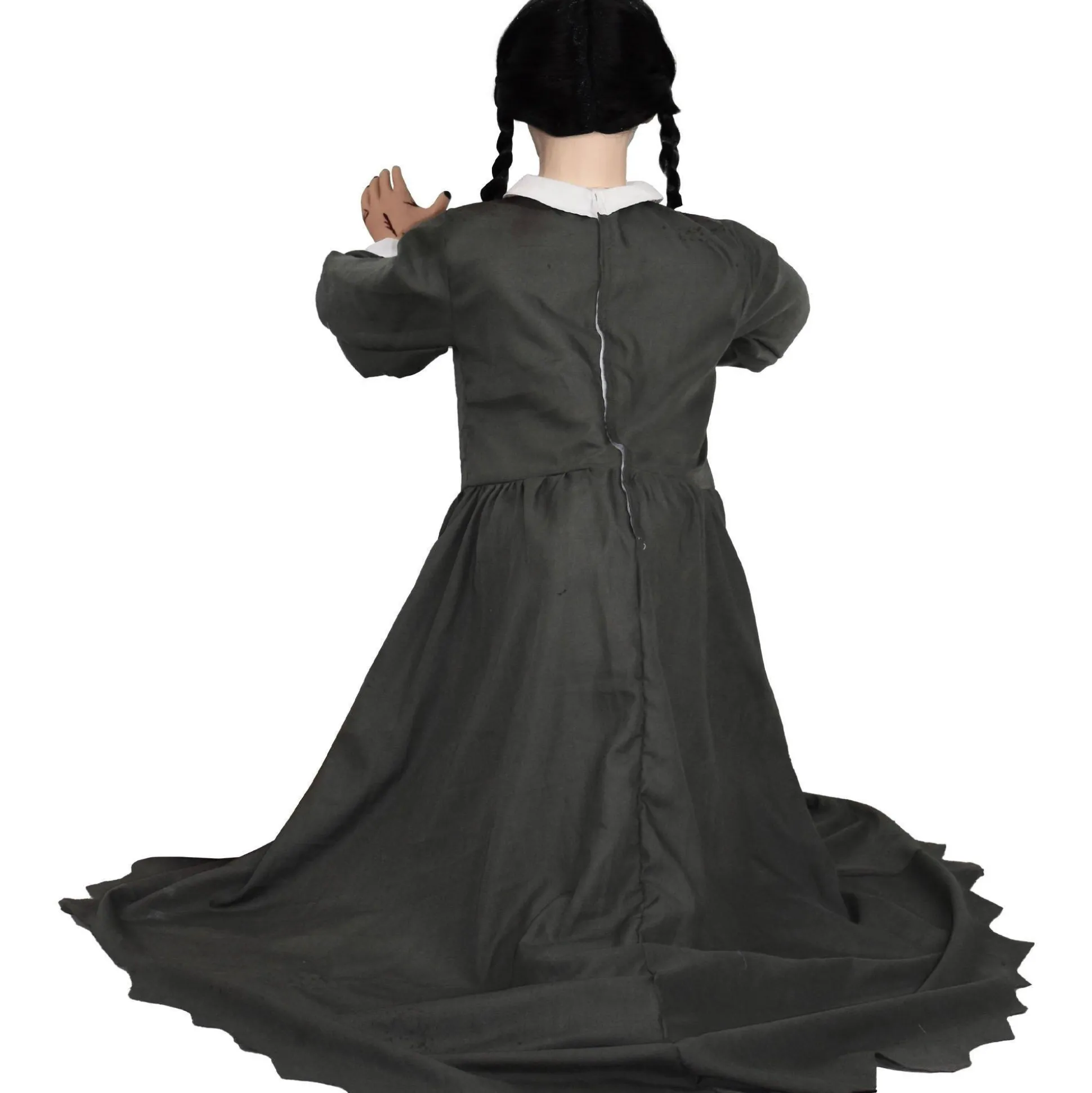 Party City Animatronic Light-Up Vengeful Vicky Pumpkin Carver Decoration, 22In X 36.8In| Animatronics