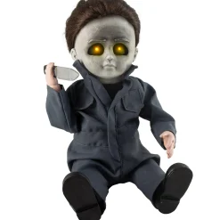 Party City Animatronic Michael Myers Doll Halloween Decoration, 9In X 11.8In - Halloween Ii| Animatronics