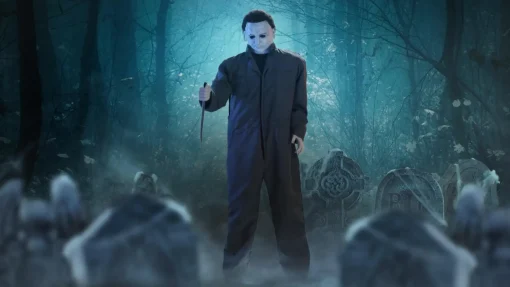 Party City Animatronic Michael Myers Halloween Decoration, 6.6Ft - Halloween Ii| Get Axed