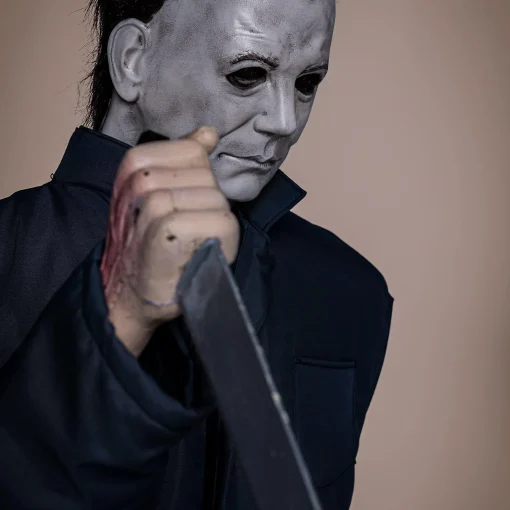 Party City Animatronic Michael Myers Halloween Decoration, 6.6Ft - Halloween Ii| Get Axed