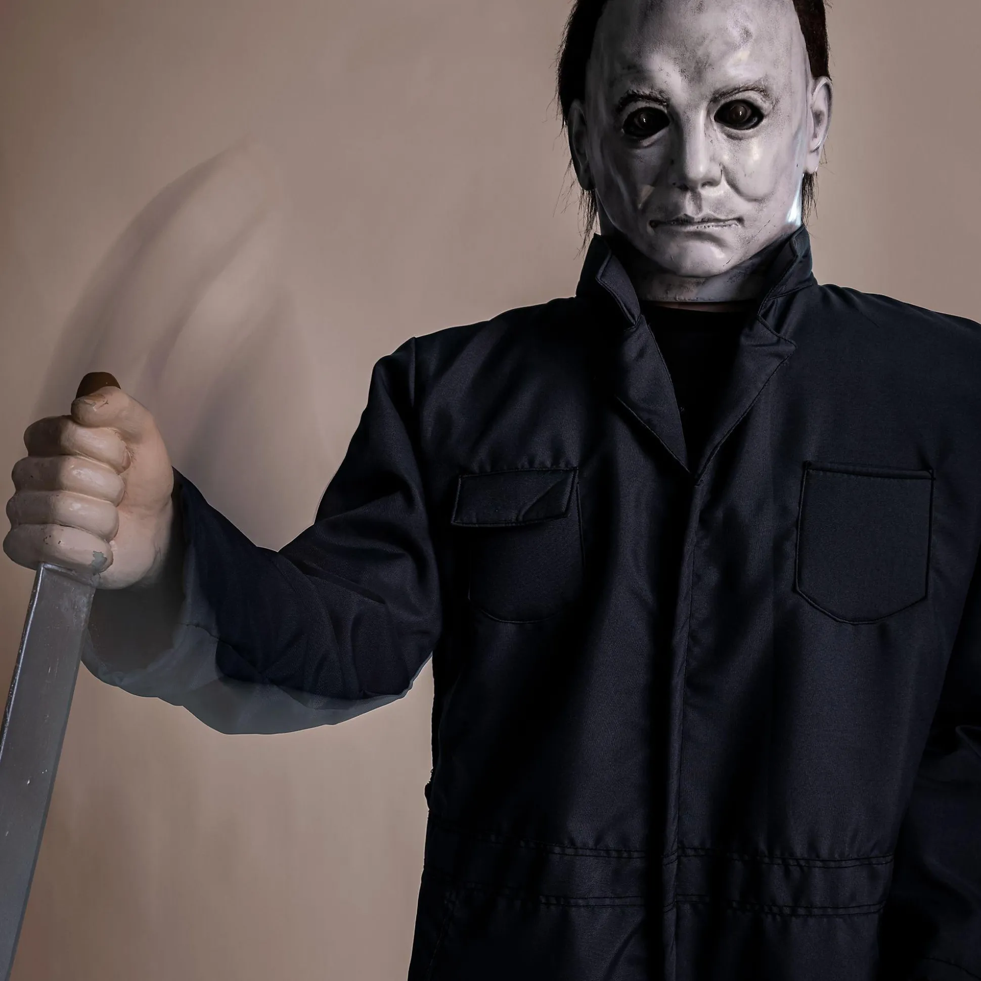 Party City Animatronic Michael Myers Halloween Decoration, 6.6Ft - Halloween Ii| Animatronics