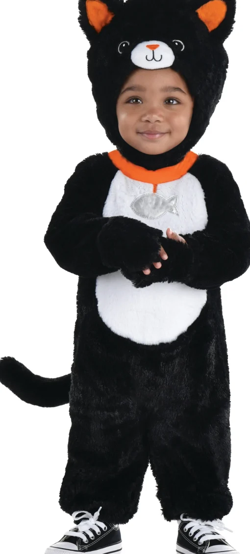 Party City Baby Cuddly Cat Costume| Baby Girl
