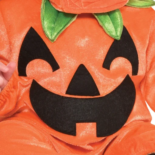 Party City Baby Cute As A Pumpkin Costume| Baby Girl
