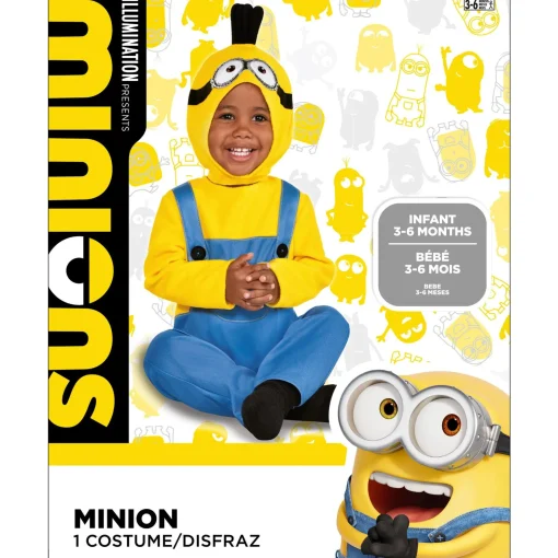 Party City Baby Minion Kevin Costume| Baby Girl