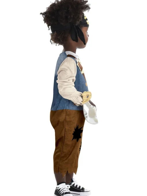 Party City Baby Ship Wrecked Pirate Costume| Baby Boy
