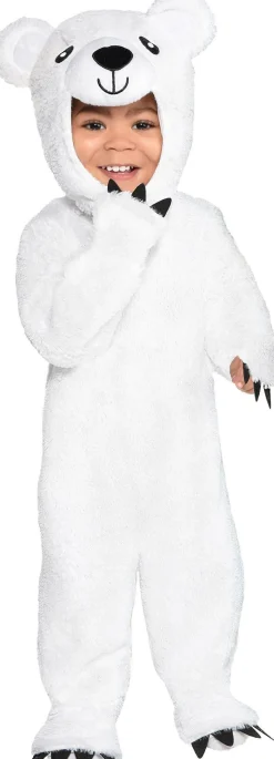 Party City Baby Soft Cuddly Polar Bear Costume| Baby Boy