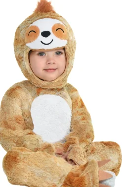 Party City Baby Soft Cuddly Sloth Costume| Baby Girl