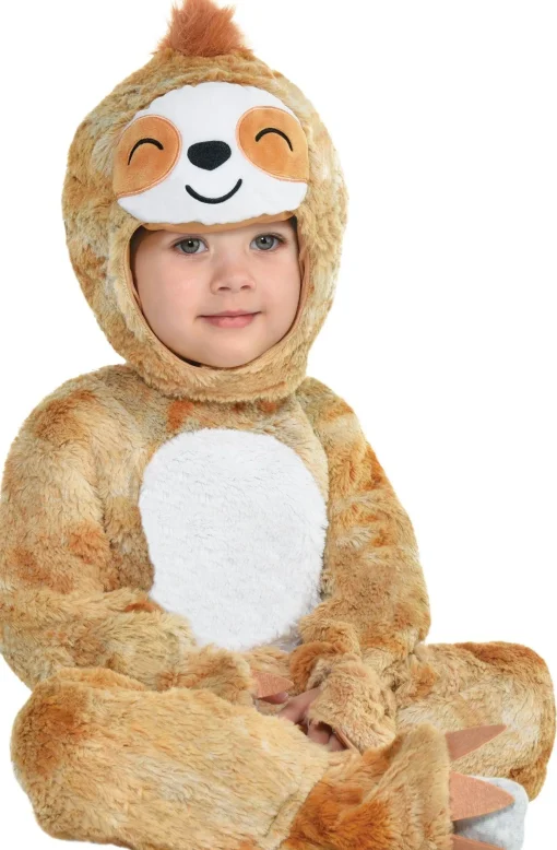 Party City Baby Soft Cuddly Sloth Costume| Baby Boy