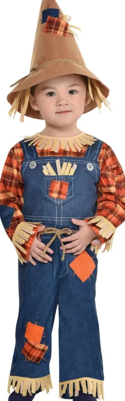 Party City Baby Tiny Scarecrow Costume| Baby Girl