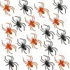 Party City Black & Orange Spider Rings 30Ct| Trunk Or Treat
