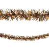 Party City Black & Orange Tinsel Garland, 9Ft| Window & Wall Décor