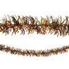 Party City Black & Orange Tinsel Garland| Hanging Decorations