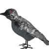 Party City Black & Silver Crow Decoration| Creatures