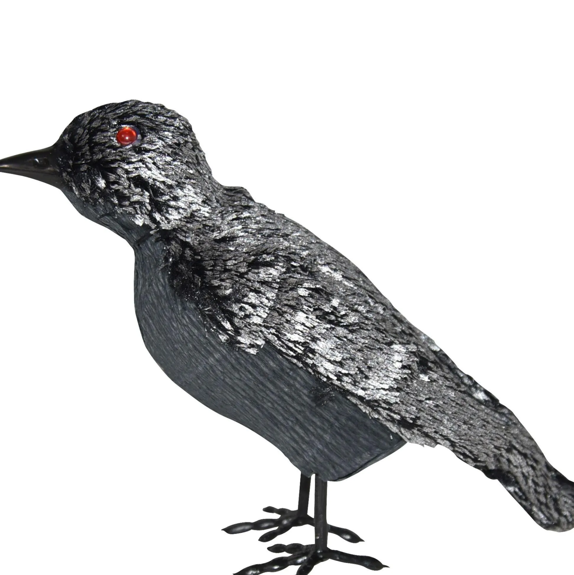 Party City Black & Silver Crow Decoration| Creatures