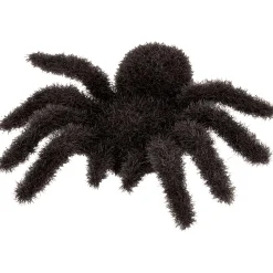 Party City Black Fuzzy Spiders 6Ct| Favors & Favor Bags