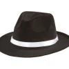 New Black Gangster Hat Hats