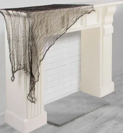 Party City Black Halloween Creepy Cloth| Home Décor