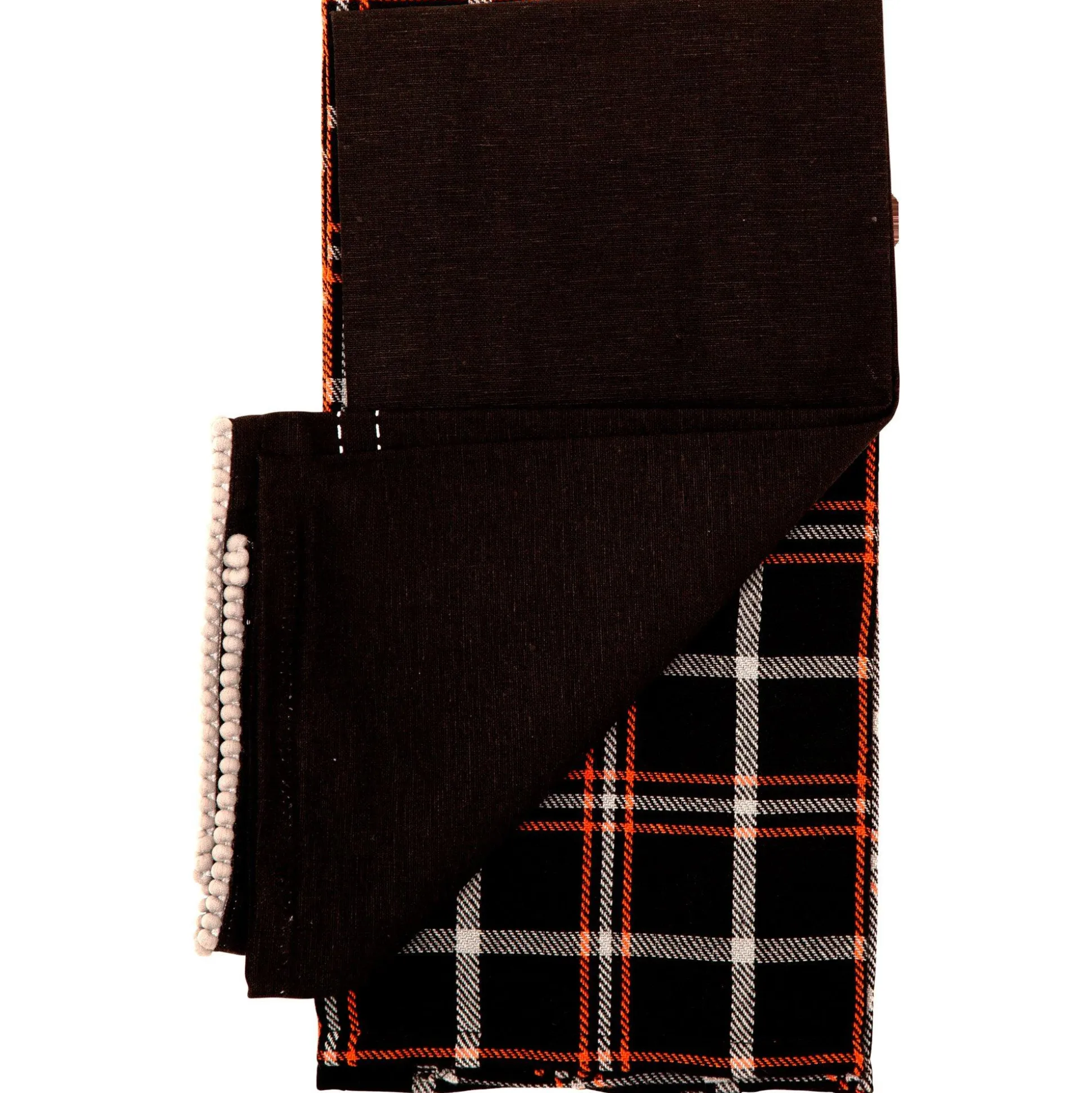 Party City Black Large Skull & Plaid Fabric Kitchen Towels, 18In X 28In, 2Ct| Table Décor & Centerpieces