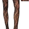Fashion Black Ripped Pantyhose Tights