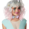 New Blond & Pink Ombre Wig Wigs
