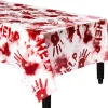 Party City Bloody Hands Table Cover| Table Décor & Centerpieces