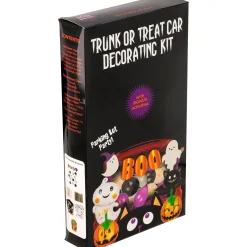 Party City Boo Halloween Friends Trunk Or Treat Car Decorating Kit, 200Pc| Spooky Friends
