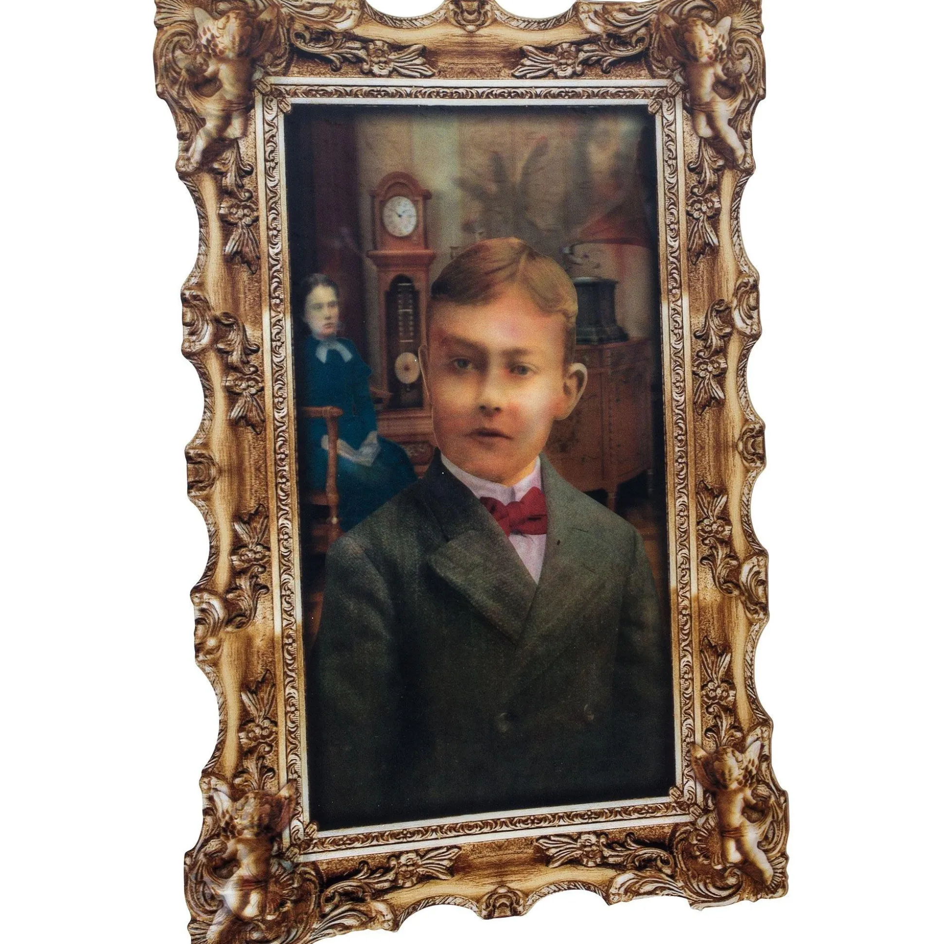 Party City Boy Zombie Lenticular Portrait| Window & Wall Décor