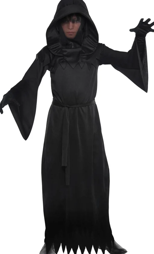 Party City Boys Phantom Of Darkness Costume|Boy Scary